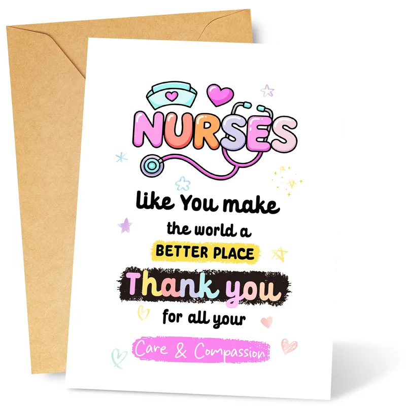 Nurse Care Compassion Card: Thank You for Your Kindness