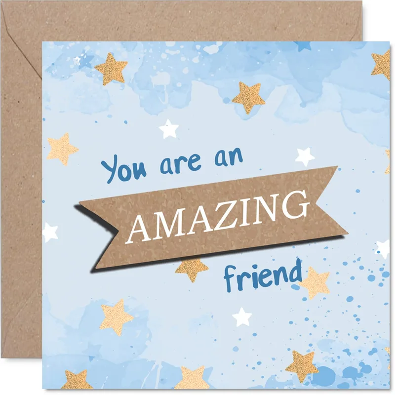 You are an Amazing Card for a Friend Who Lights Up Your Days