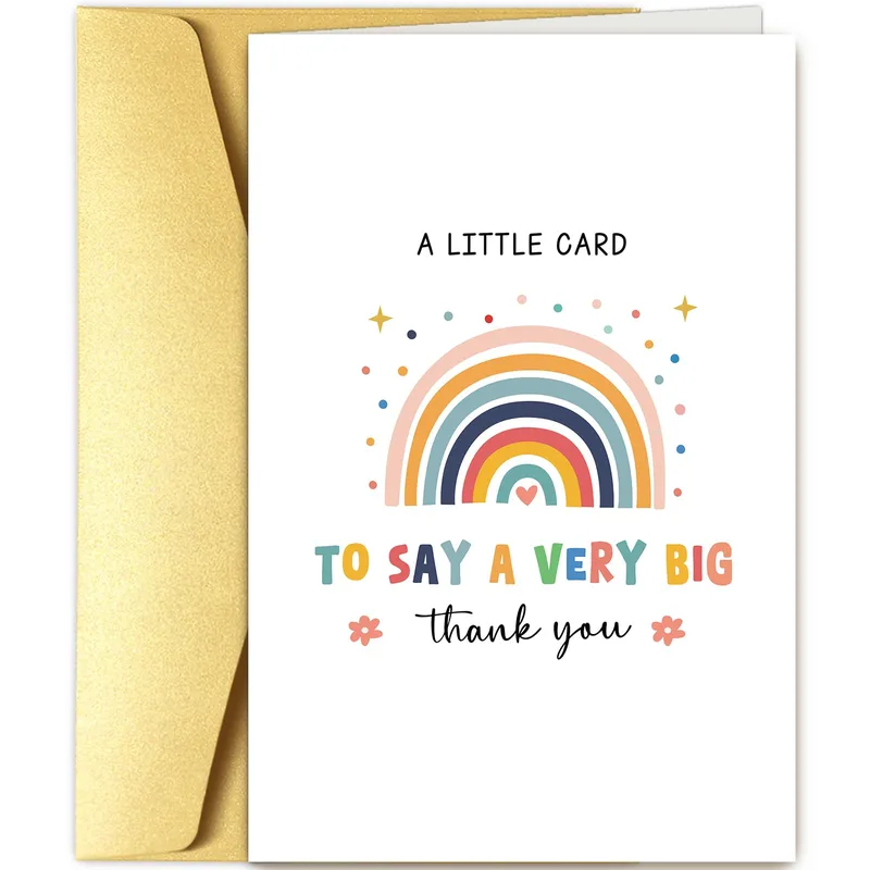 Rainbow Thank You Card for Someone Special