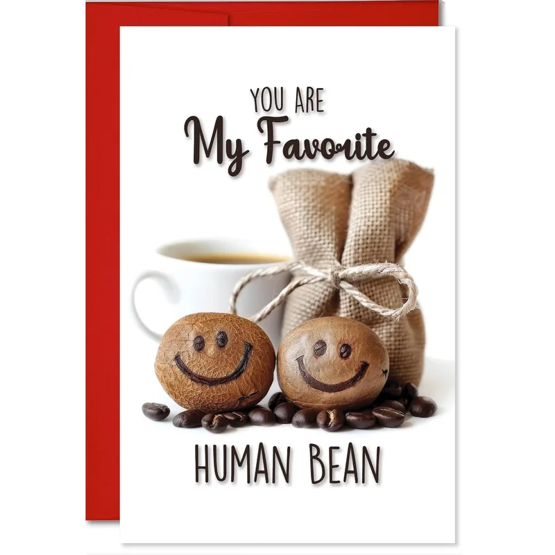 Favorite Human Bean Card for Someone Special