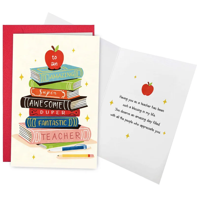 To An Amazing Super Card for Your Favorite Teacher