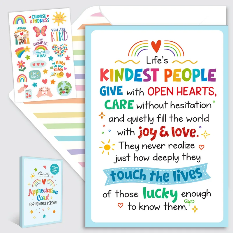Life's Kindest People Give Card for Thank-You Moments