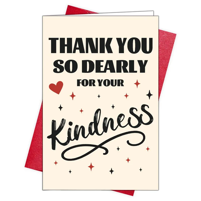 Thank You So Dearly Card for Kind Hearts Everywhere