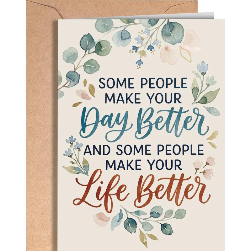 Some People Make Your Day Card for Thoughtful Thank Yous
