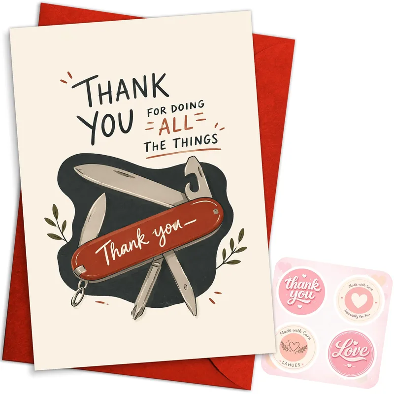 Thank You Multi Tool Card: For Doing All the Things