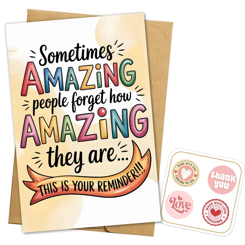 Sometimes Amazing people Card for Your Favorite Encourager
