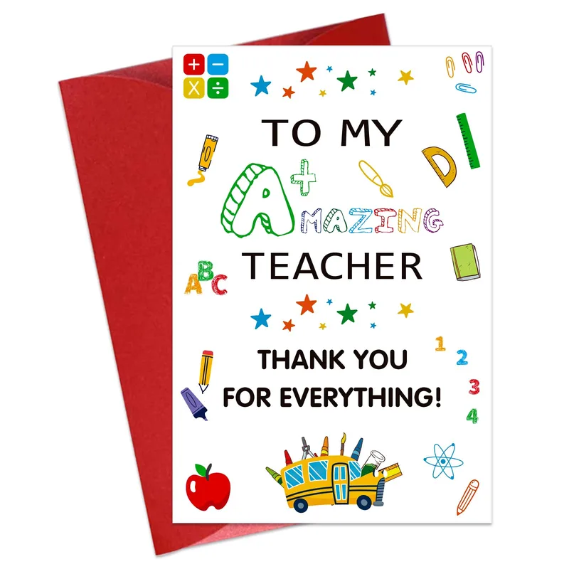 To My A Amazing Card for a Special Educator