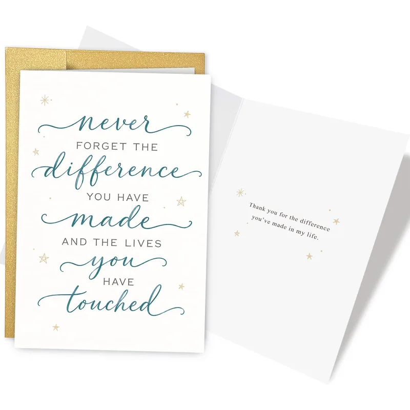 Difference Made Card – Greeting Card in natural