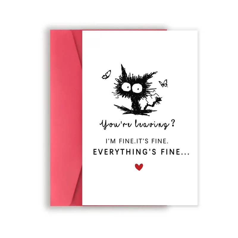 Leaving Fine Card: A Funny Farewell for Coworkers