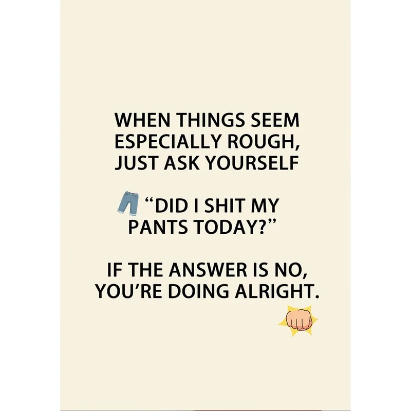 Rough Day Card: A Funny Reminder That You’re Doing Alright