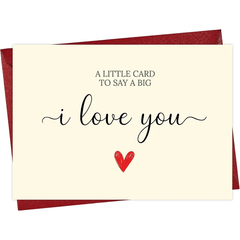 Romantic Love Card for Someone Who Makes Your Heart Skip