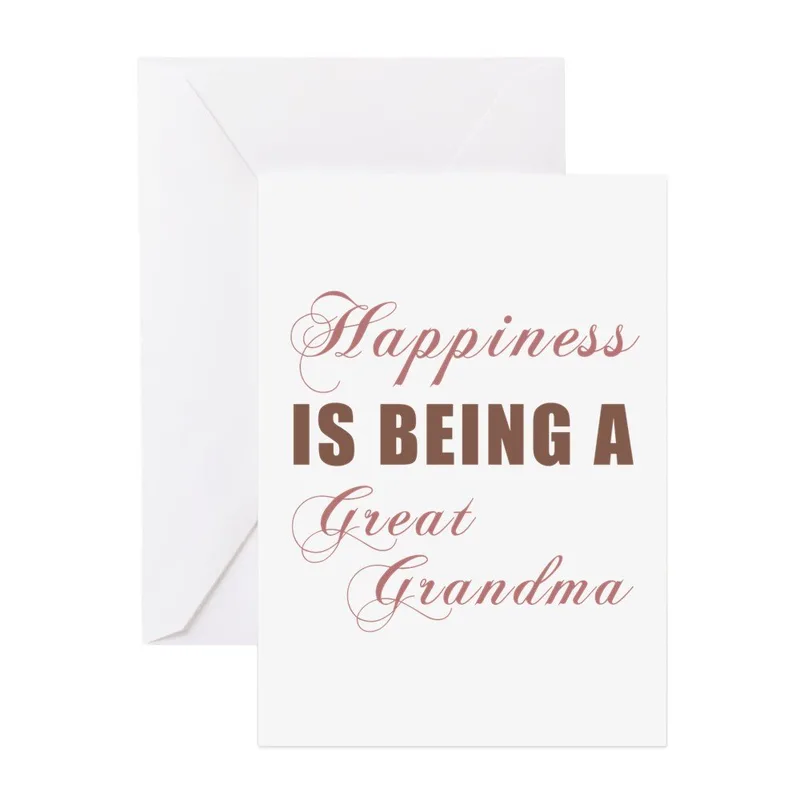 Best Great Grandmother Card: A Warm Note for Grandma
