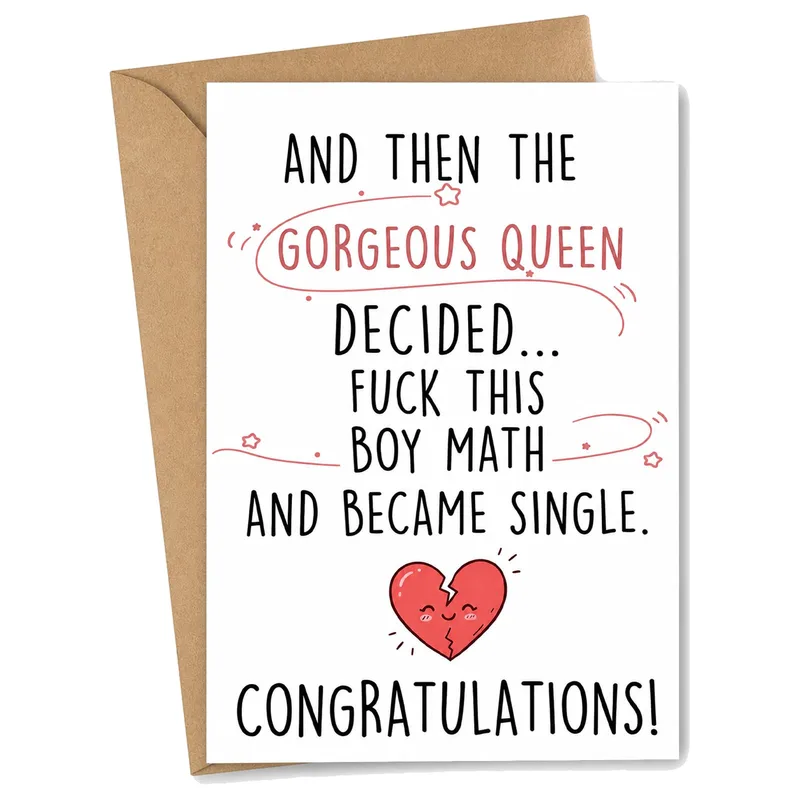 Single Congratulations Card for a Gorgeous Queen