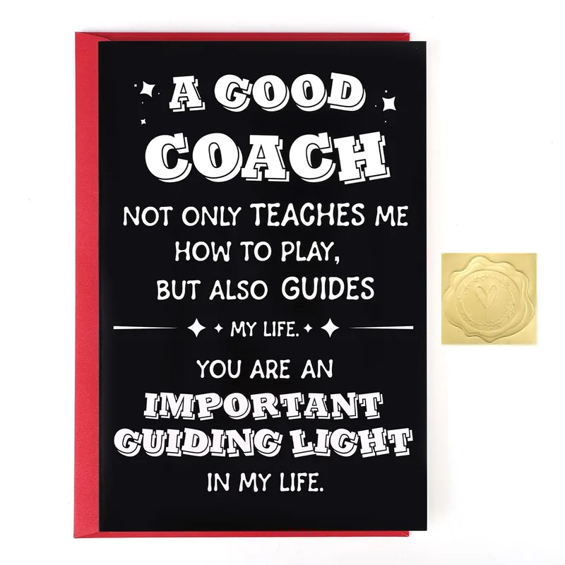 Guiding Light Coach Card: A Thank You With Heart