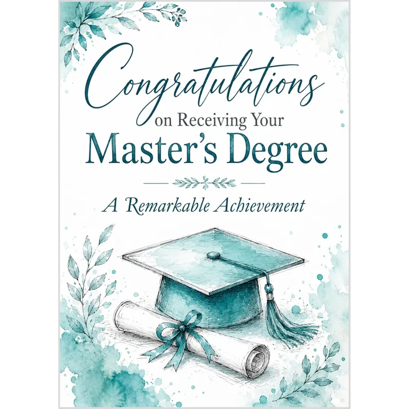 Graduation Cap Diploma Congratulations Card honors earning