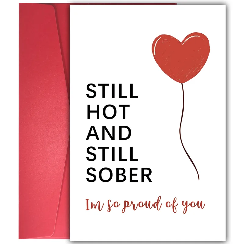Sober Friend Card: Still Hot and Still Sober