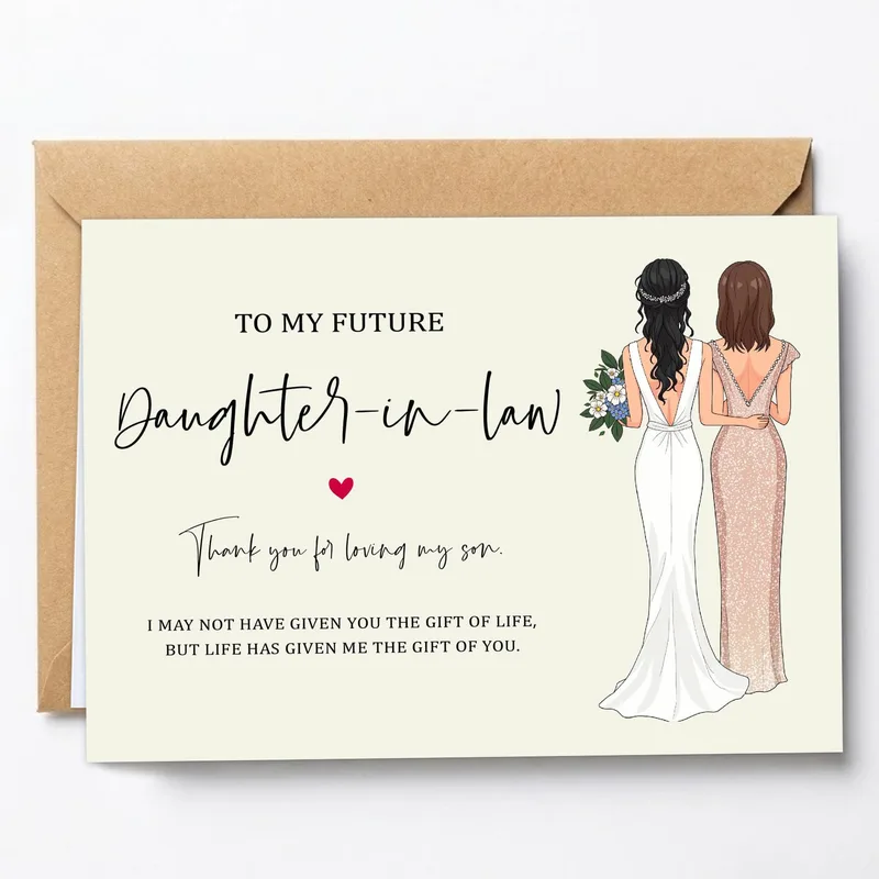 Future Daughter in Law Card: A Warm Welcome Note