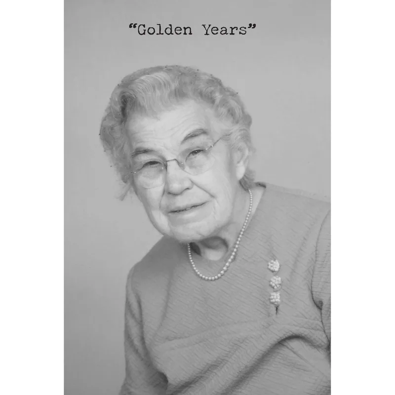Golden Years Card for a Grandmother Who Earned Her Ease