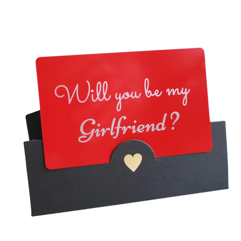 Girlfriend Proposal Card: Will You Be My Girlfriend?