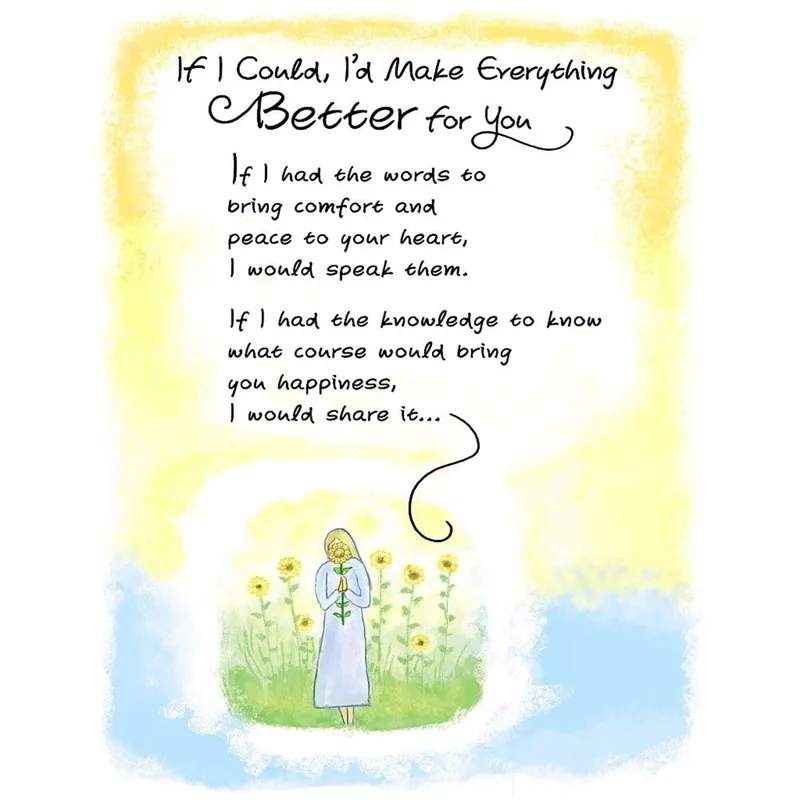 If I Could I'd Card for Someone Who Needs Comfort