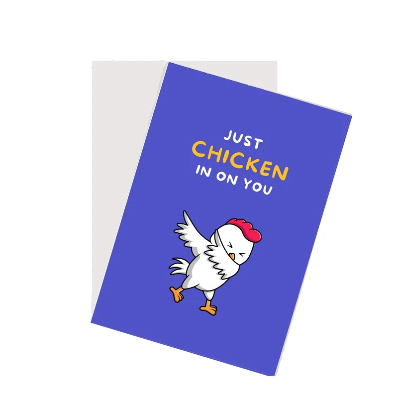 Dancing Chicken Card: A Funny Thank You With a Wink