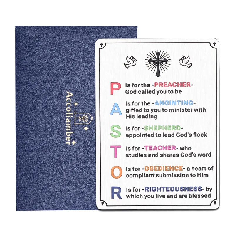 Pastor Is for the Preacher Card for Your Shepherd