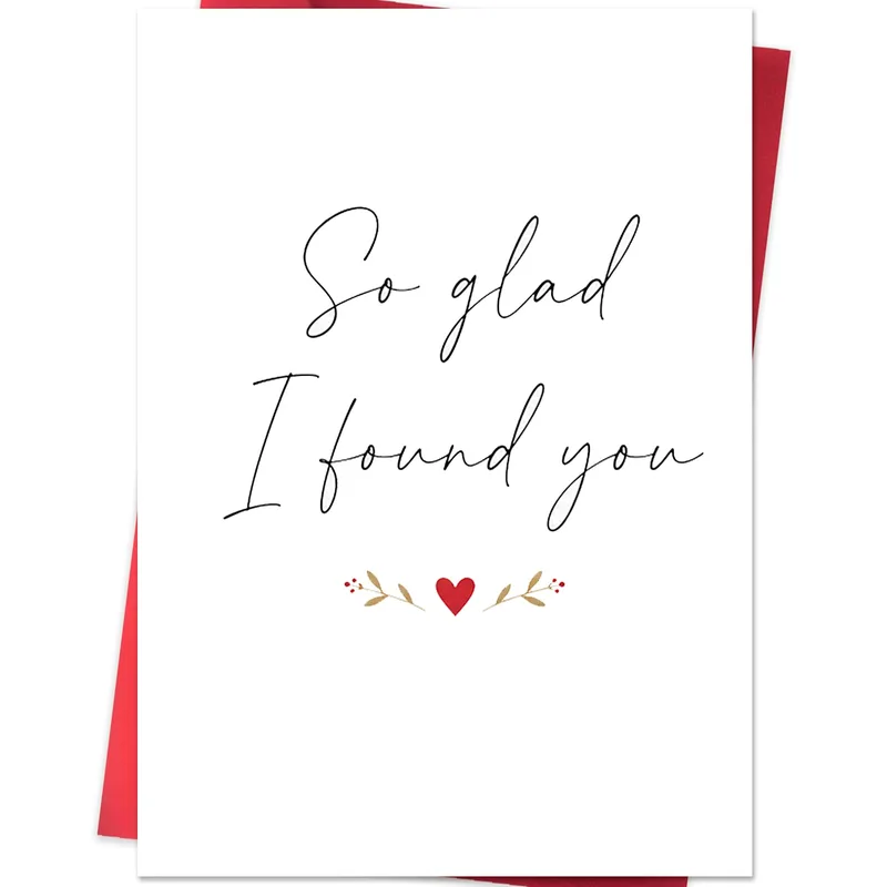 Found You Love Card: a handwritten-style note of gratitude