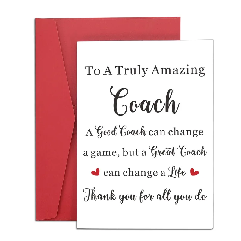 To A Truly Amazing Coach Card for Your Mentor