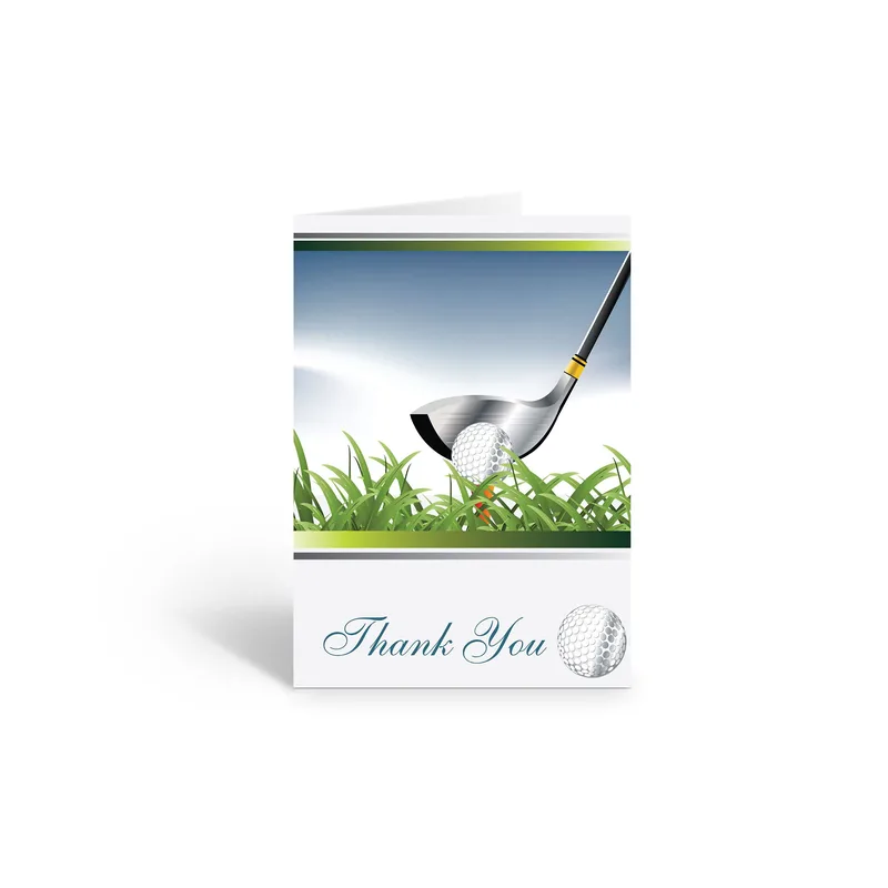 Golf Thank You Card for a Player Who Gave You Their Time