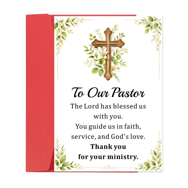 The Lord Has Blessed Card for Your Pastor