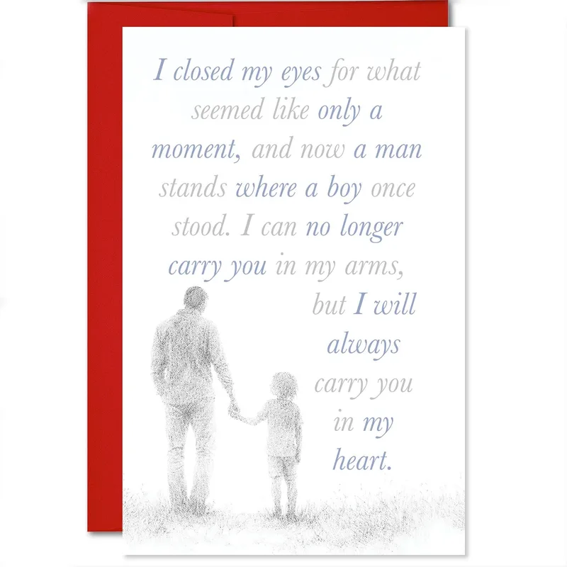Father Son Card: A Quiet Note About Growing Up