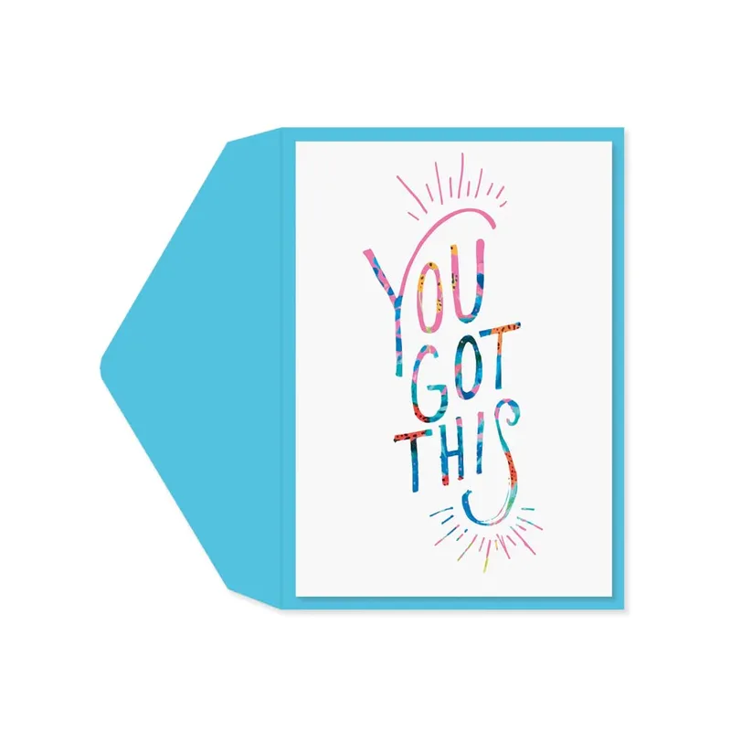 You Got Card: Colorful Encouragement for Any Hard Day