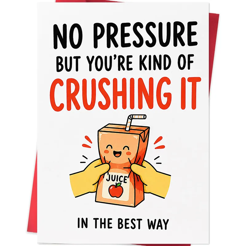 Crushing It Card for a Friend Who Needs a Boost