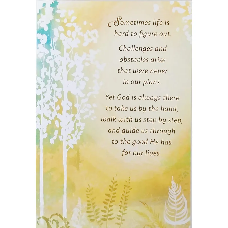 Life Is Hard Card with a Gentle Message of Hope