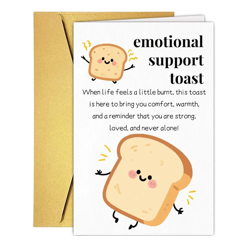 Emotional Support Toast Card for a Friend in a Rough Week