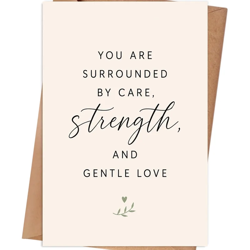 Surrounded by Care Card for Encouragement and Comfort