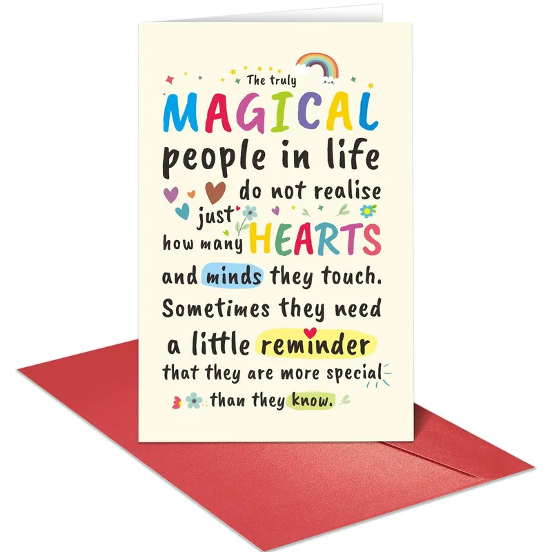 Magical Person Card for Someone Who Needs a Reminder
