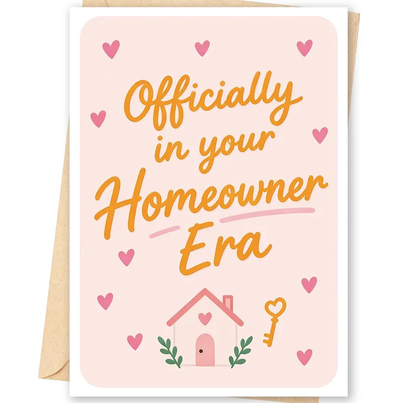 Homeowner Era Card for New Keys and Fresh Starts