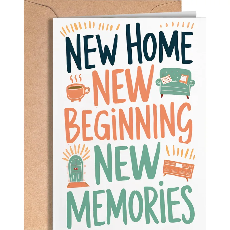 New Home New Beginning Card for Your Next Chapter