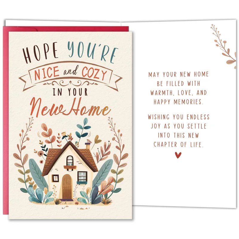 Hope You're Nice Card for a New Home Celebration