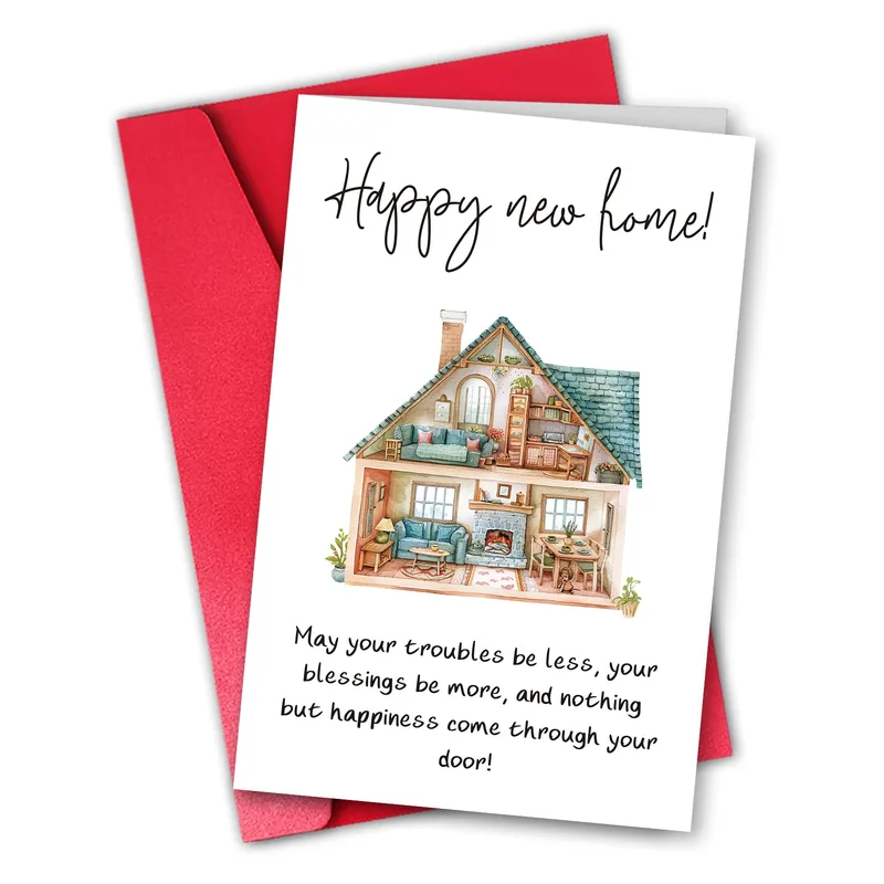 Cozy Home Card: a housewarming card for new beginnings