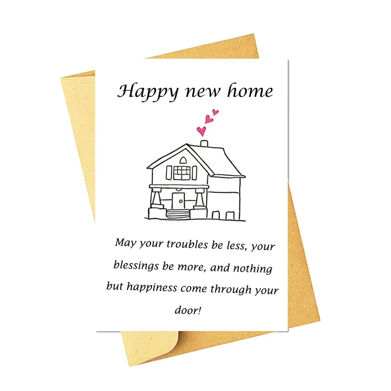 New House Congratulations Card: A Warm Welcome to Your Home