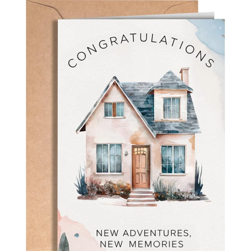 Congratulations New Adventures New Card for a New Home