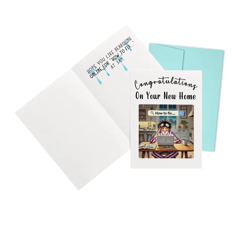 Home Repair Card: A New Home Card for Frazzled Owners