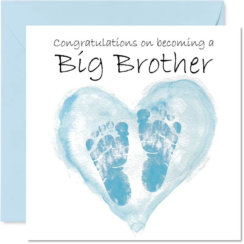 Congratulations Big Brother Card for New Baby Boy