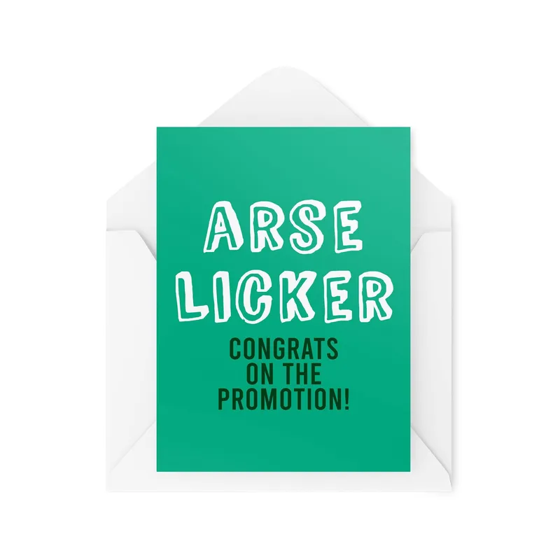 Green Block Lettering New Job Card