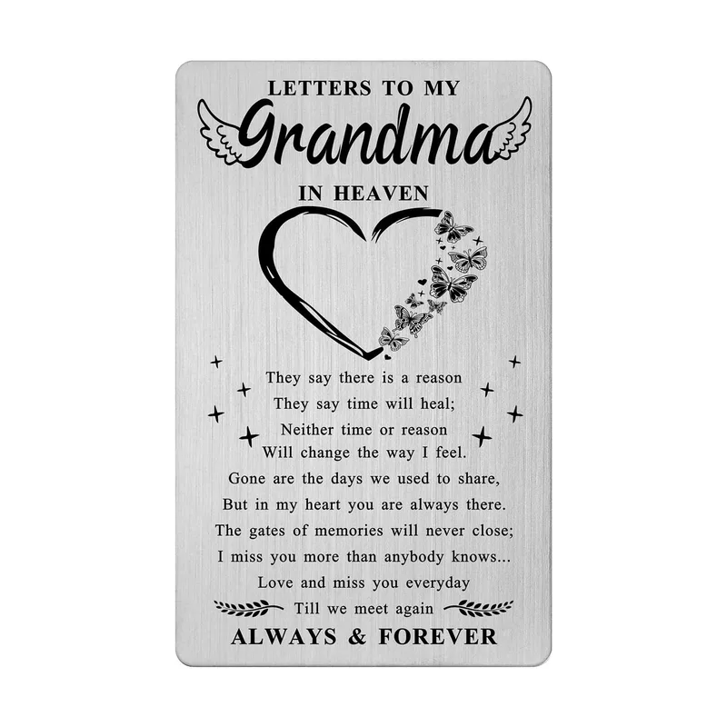 Memorial Grandma Card for Heartfelt Remembrance