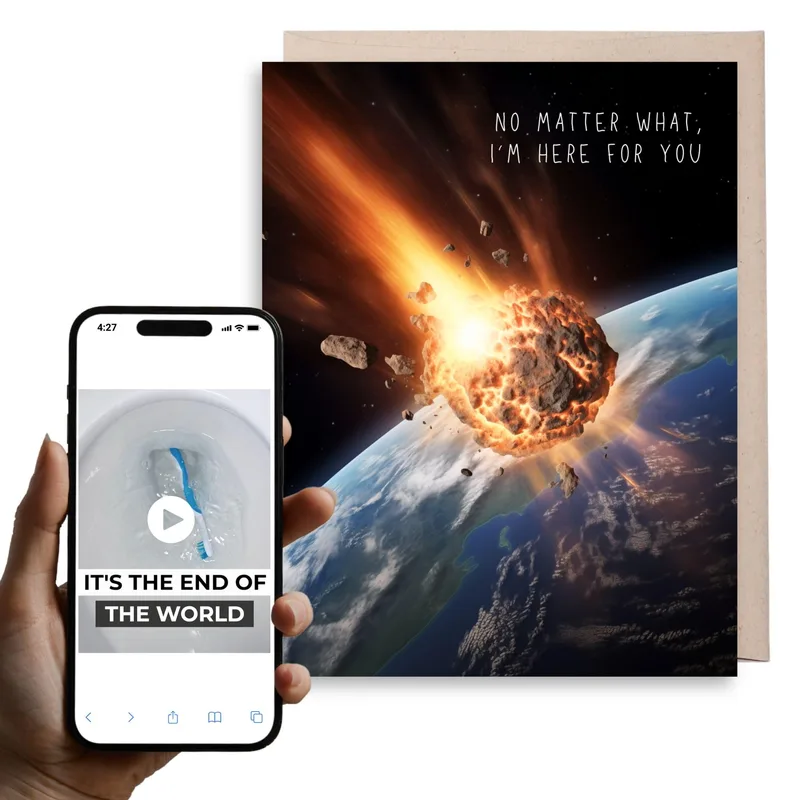 Meteor Impact Card: No Matter What, I'm Here for You