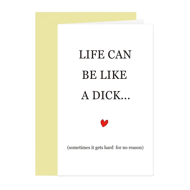Life Card: a blunt, kind note for rough days