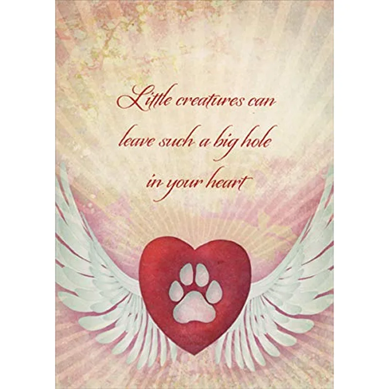 Little Creatures can leave Card for Grieving Pet Owners